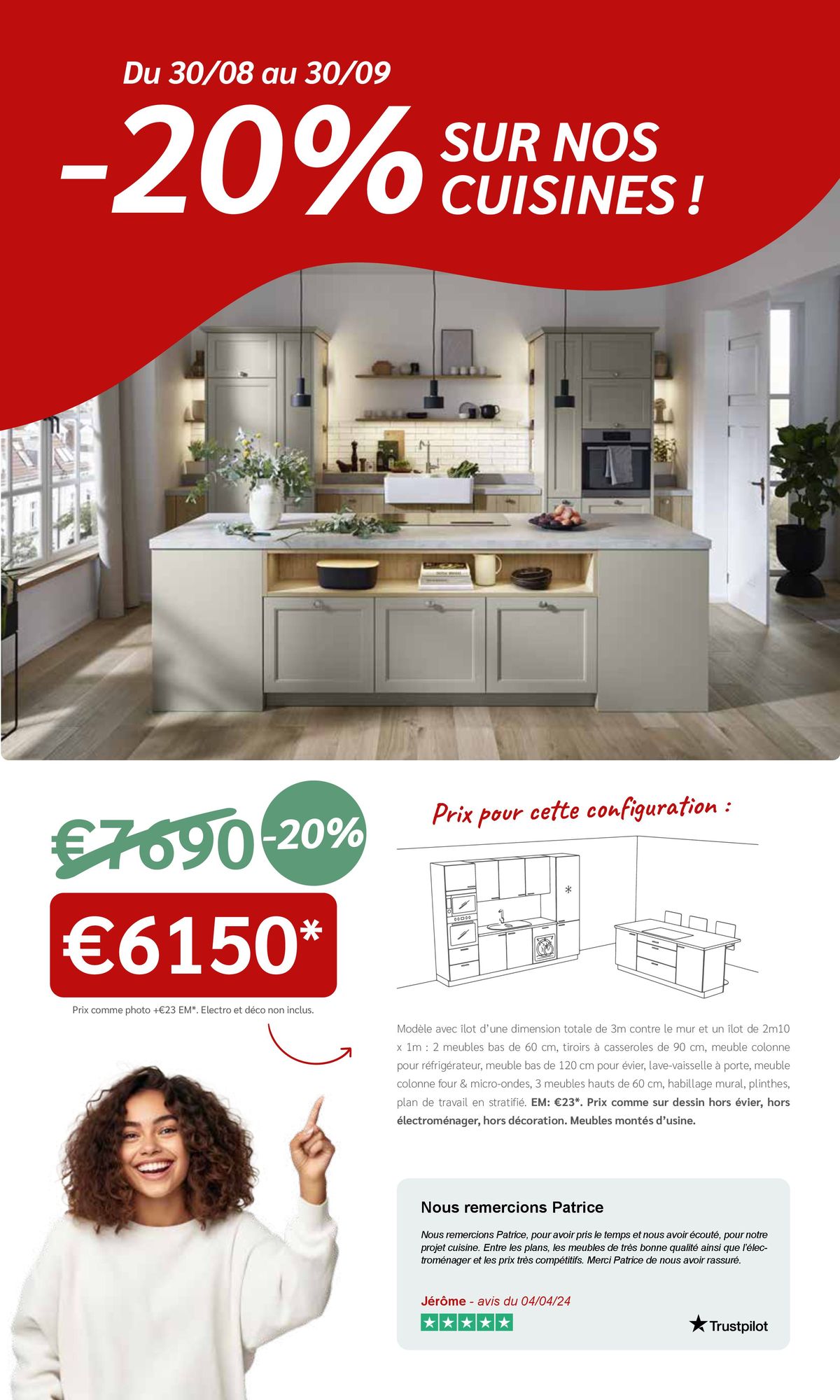 Catalogue -20 % sur nos cuisines !, page 00007