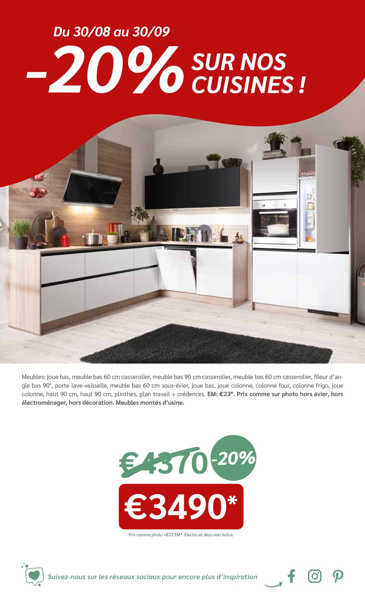 Catalogue -20 % sur nos cuisines !, page 00010