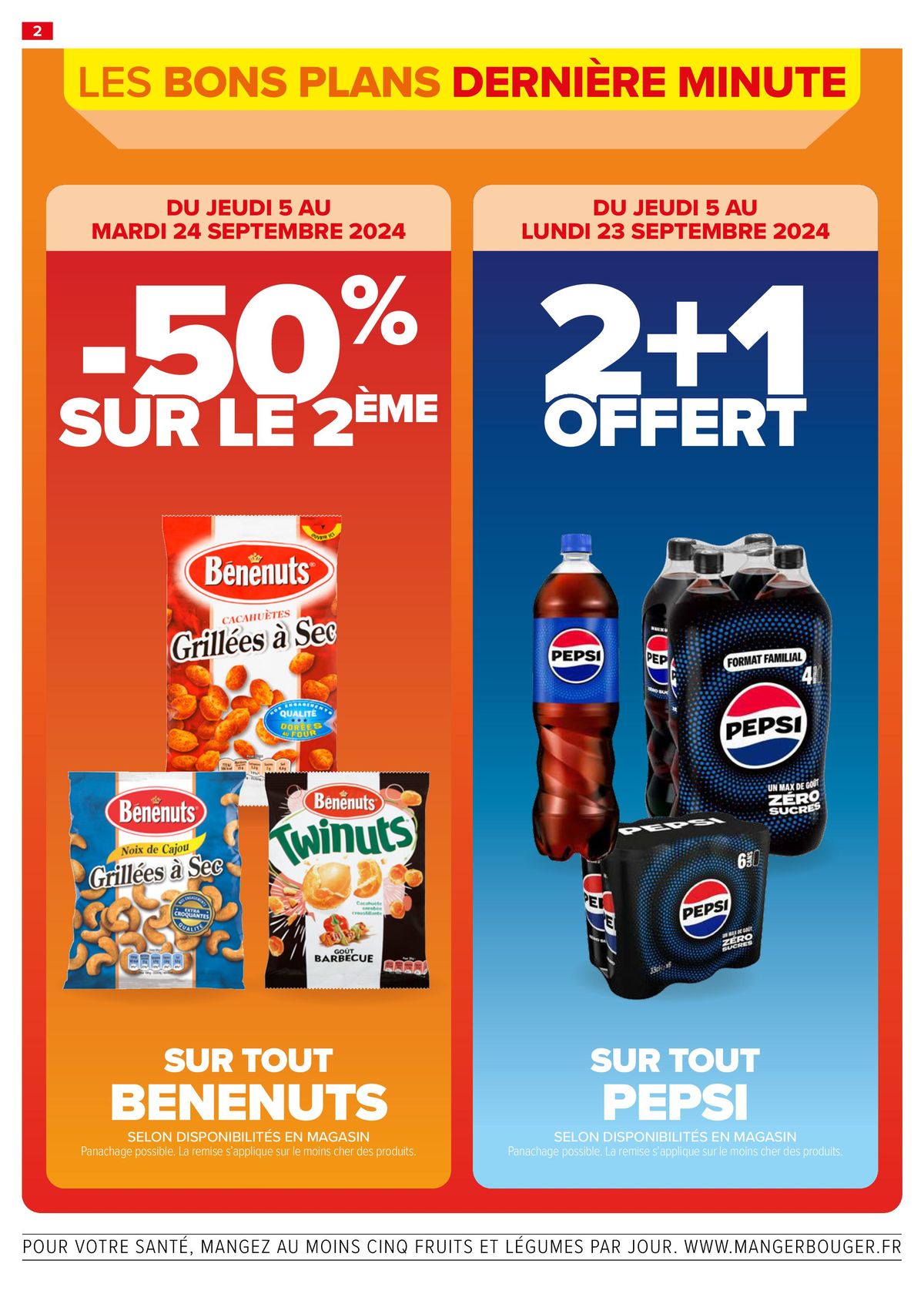 Catalogue LES BONS PLANS DE DERNIERE MINUTE, page 00002