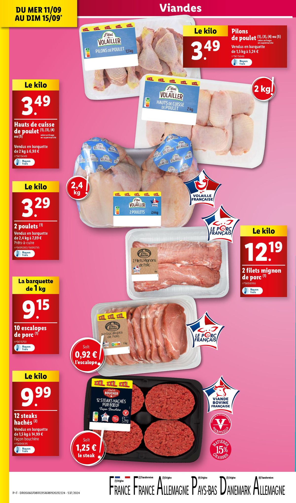 Catalogue Profitez des petits prix Lidl, rendez-vous dans nos supermarchés., page 00006