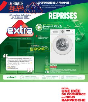 Promos de Multimédia et Electroménager à Bayeux | EXTRA Tabloid Octobre 2024 BB sur Extra | 01/10/2024 - 31/10/2024