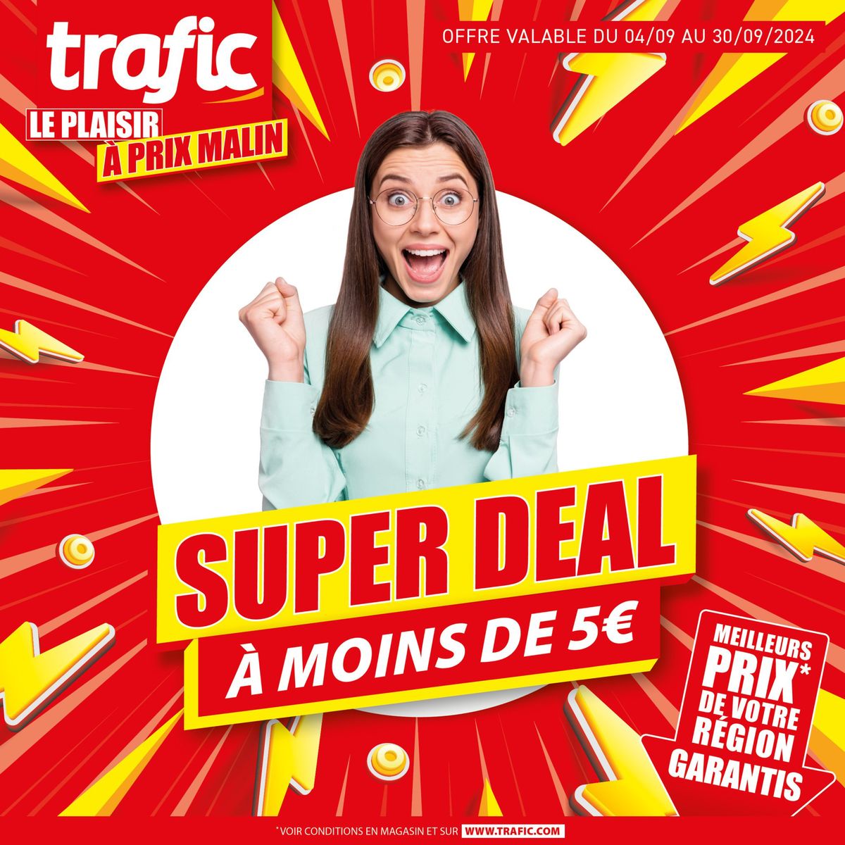 Catalogue Des SUPER DEAL à moins de 5€ ? C'est seulement chez Trafic !, page 00001