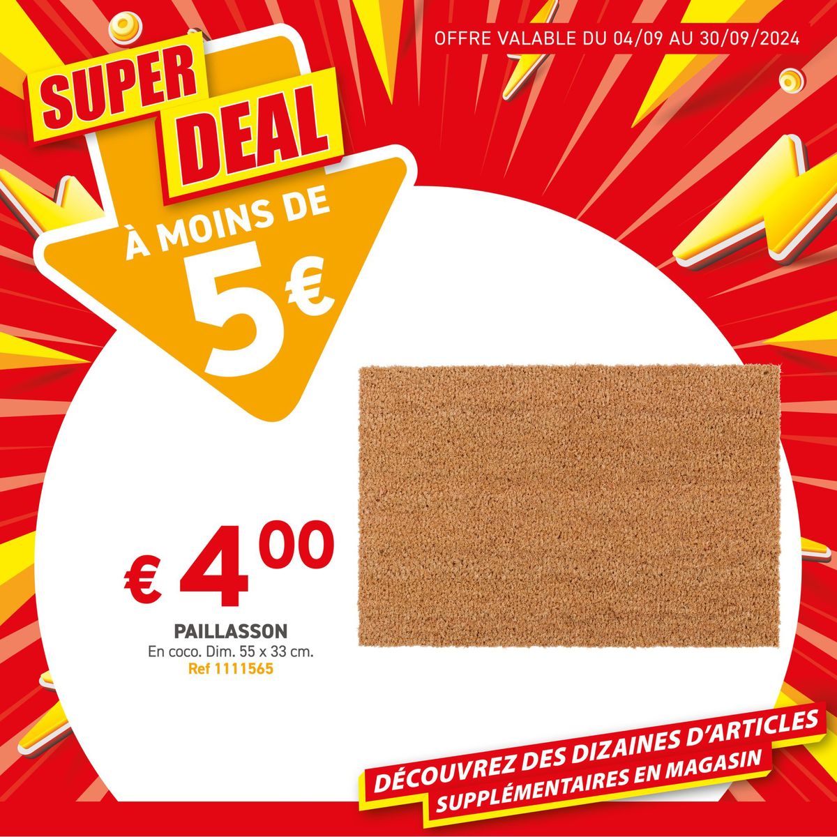 Catalogue Des SUPER DEAL à moins de 5€ ? C'est seulement chez Trafic !, page 00004