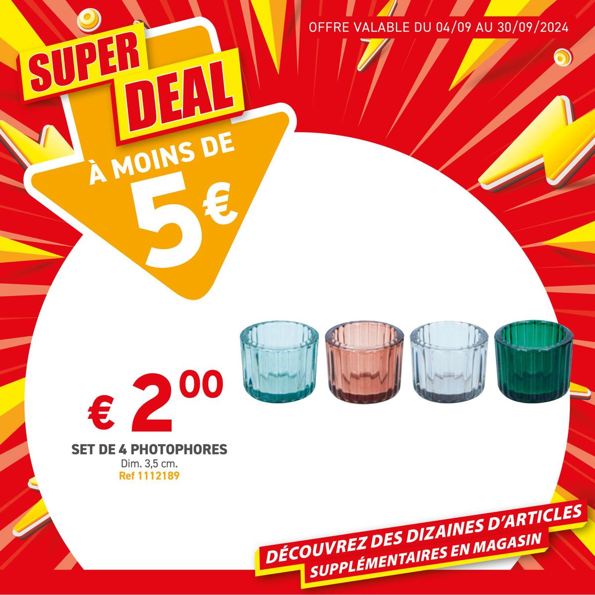 Catalogue Des SUPER DEAL à moins de 5€ ? C'est seulement chez Trafic !, page 00005