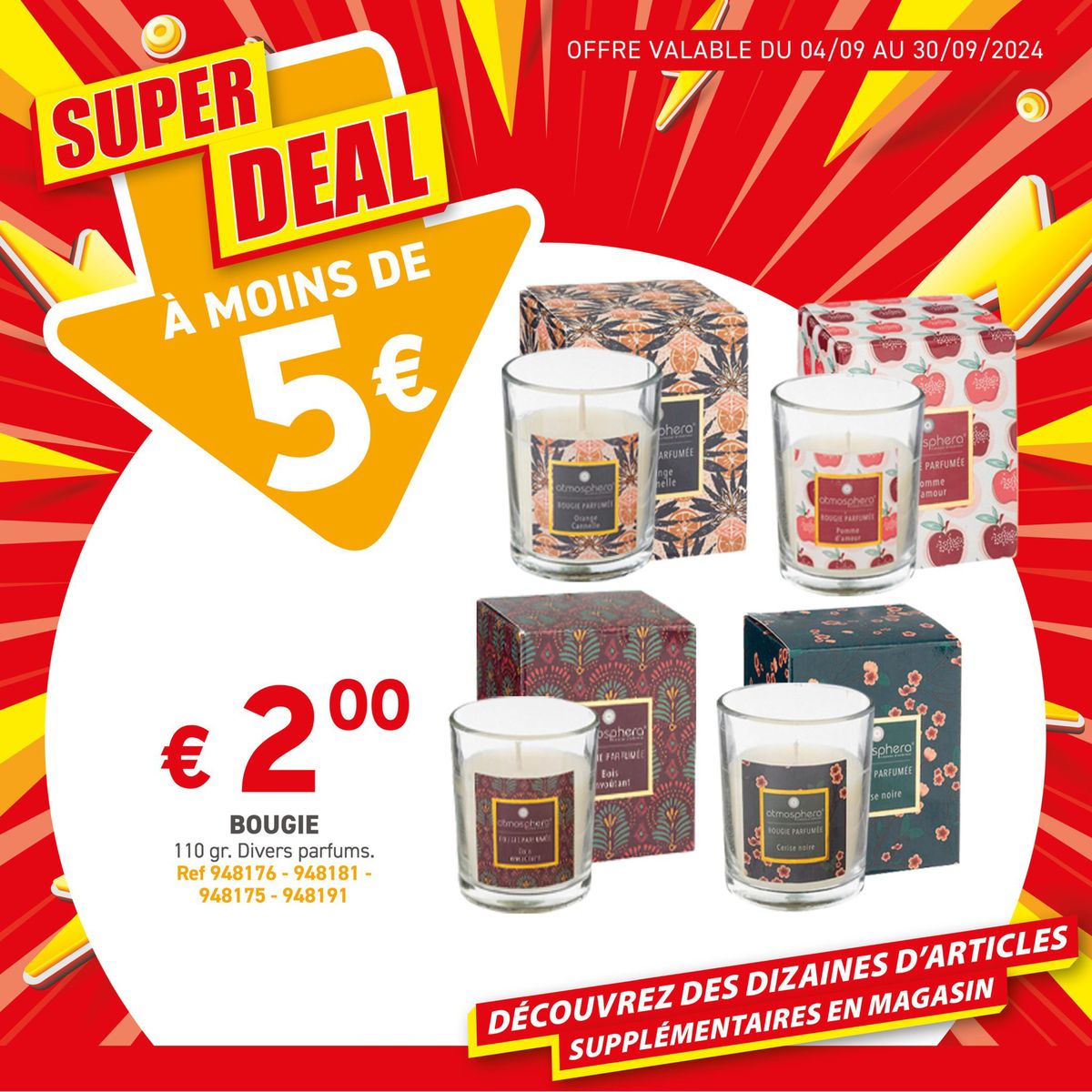 Catalogue Des SUPER DEAL à moins de 5€ ? C'est seulement chez Trafic !, page 00010