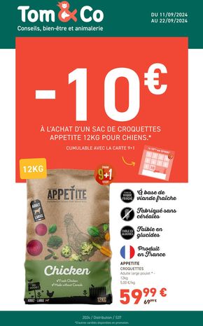 Catalogue Tom&Co à Courbevoie | Epargne 9+1 offert | 11/09/2024 - 22/09/2024