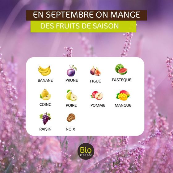 Catalogue Biomonde à Manosque | Des Friuts De Saison | 06/09/2024 - 30/09/2024