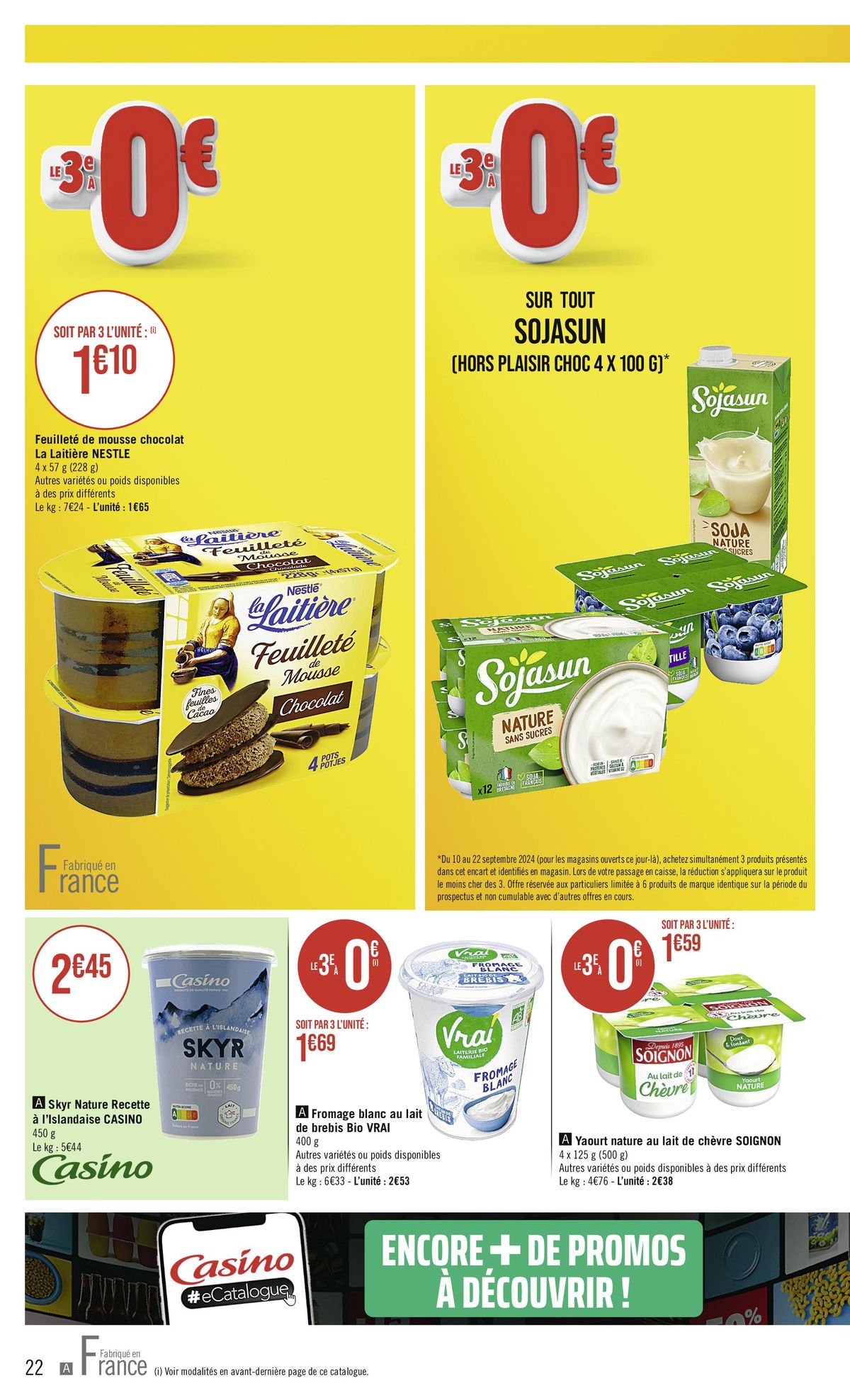 Catalogue -50% Sur le 2e, page 00022