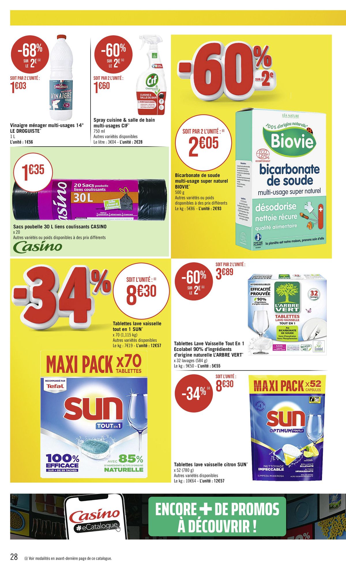 Catalogue -50% Sur le 2e, page 00028