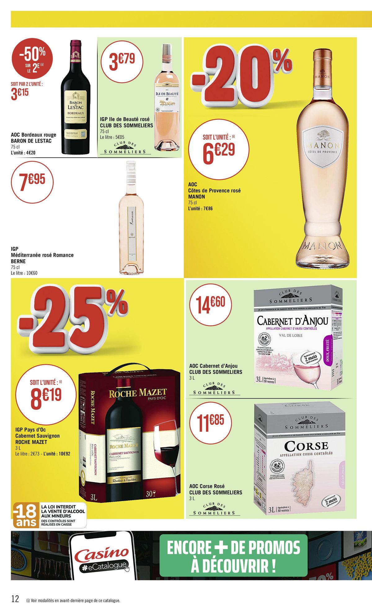 Catalogue -50% Sur le 2e, page 00012