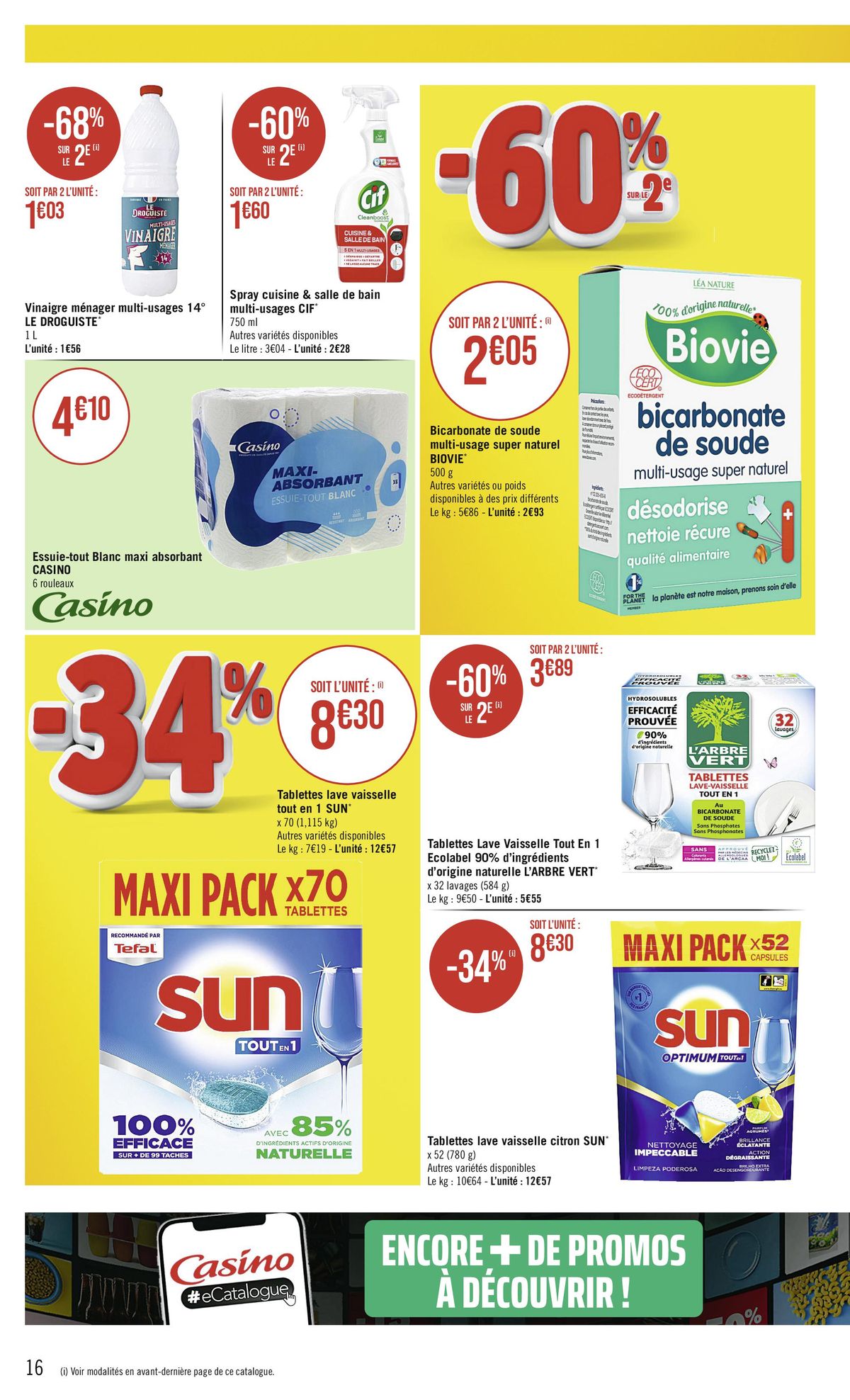 Catalogue -50% Sur le 2e, page 00016