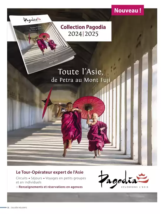 Catalogue National Tours à Flers (Orne) | Vos voyages 2025 | 06/09/2024 - 31/08/2025