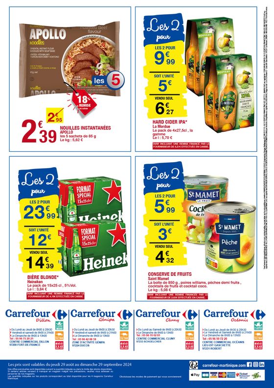 Catalogue Carrefour à Laloubère | Carrefour OP CACI 6327 | 06/09/2024 - 29/09/2024