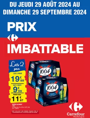 Promos de Supermarchés à Saint-Paul (La Réunion) | Carrefour OP CACI 6327 sur Carrefour | 06/09/2024 - 29/09/2024