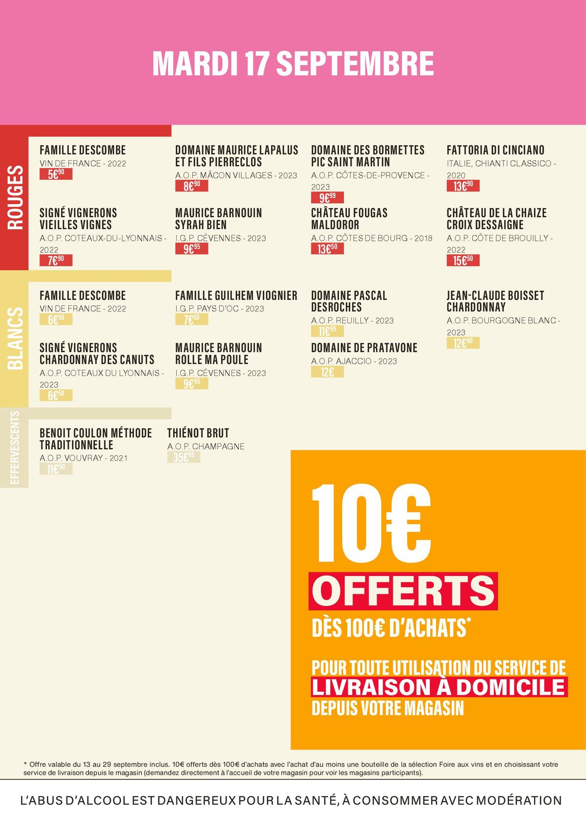 Catalogue LE CALENDRIER DES OFFRES DE LA FOIRE AUX VINS, page 00005