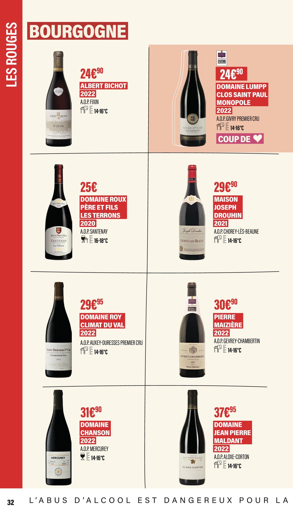 Catalogue GUIDE DE LA FOIRE AUX VINS, page 00032