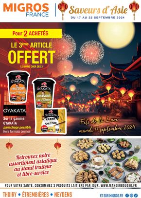 Catalogue Migros France à Divonne-les-Bains | Fête de la lune | 17/09/2024 - 22/09/2024