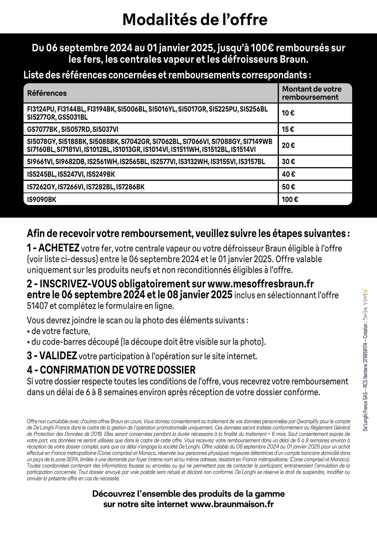 Catalogue Braun: jusqu'à 100€ remboursés !, page 00002