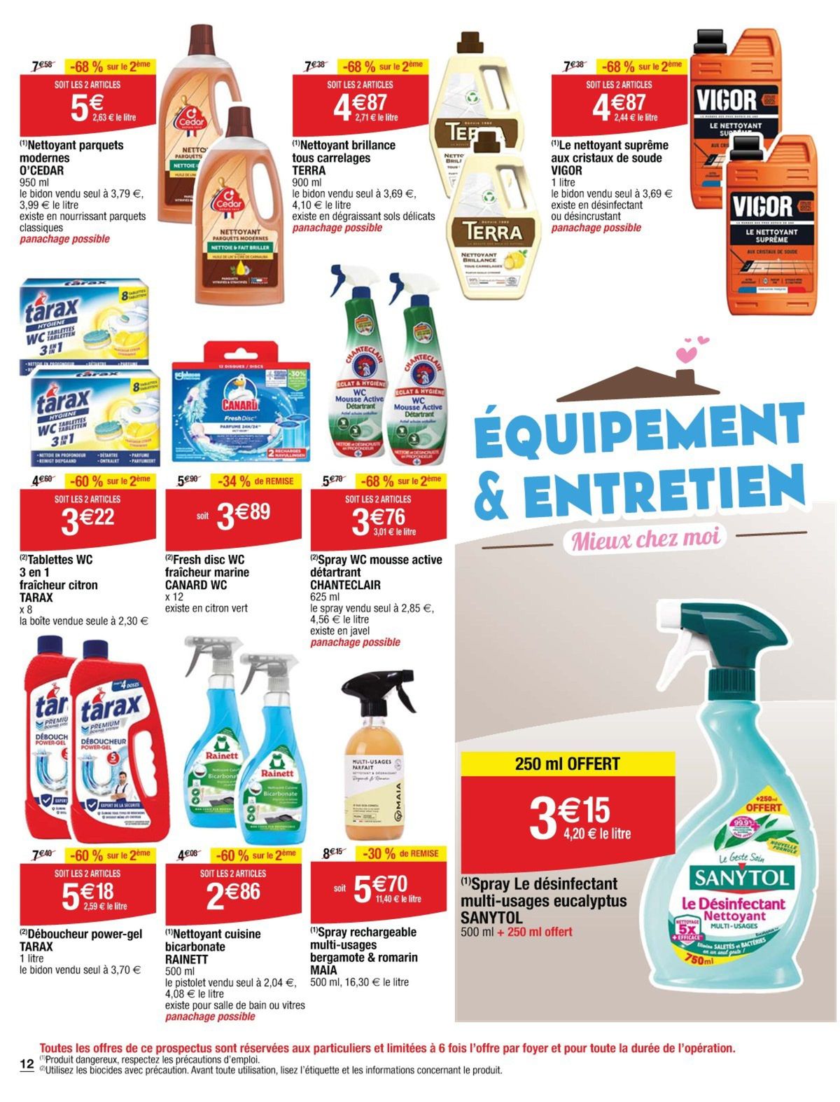 Catalogue Equipement et entretien, page 00003