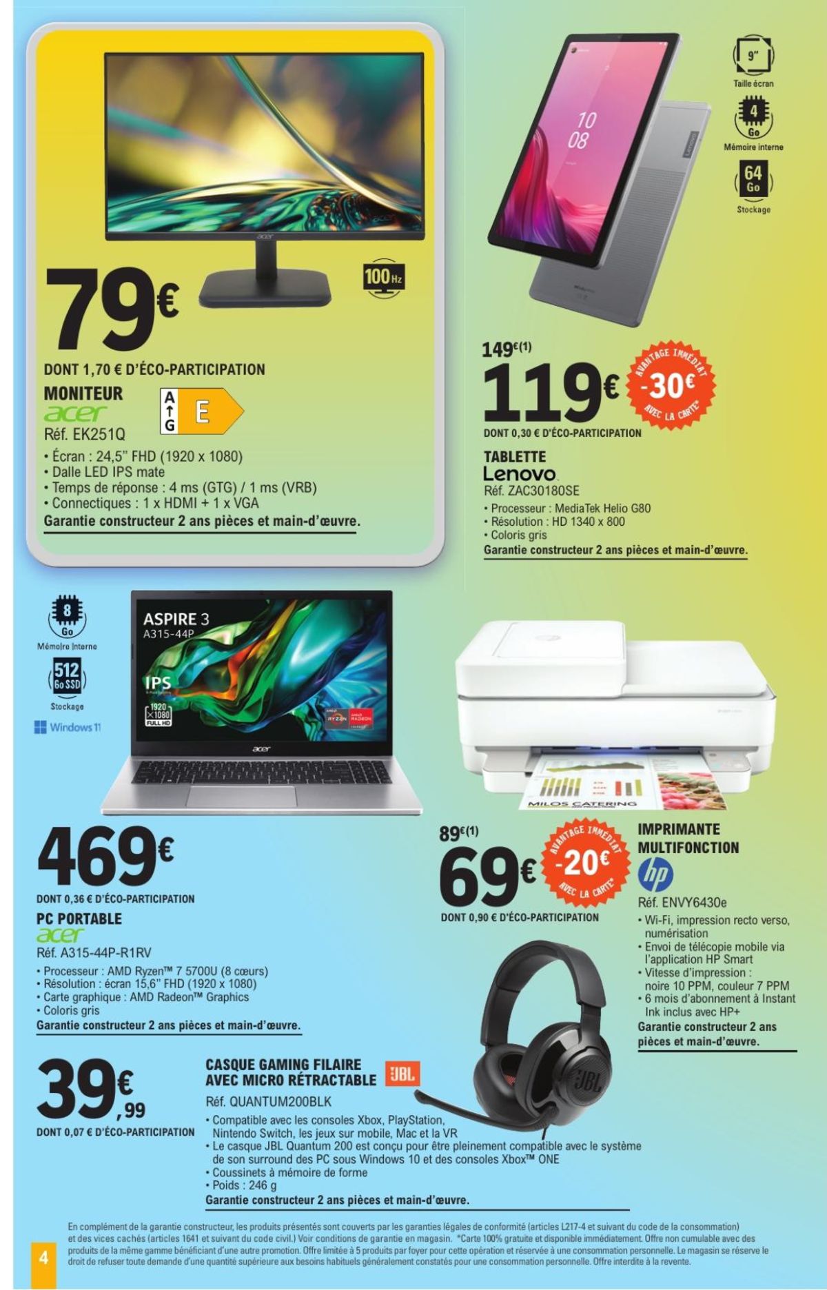 Catalogue BONS PLANS SEPTEMBRE, page 00004