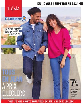 Catalogue E.Leclerc à Thionville | RDV JEANS 2 | 10/09/2024 - 21/09/2024