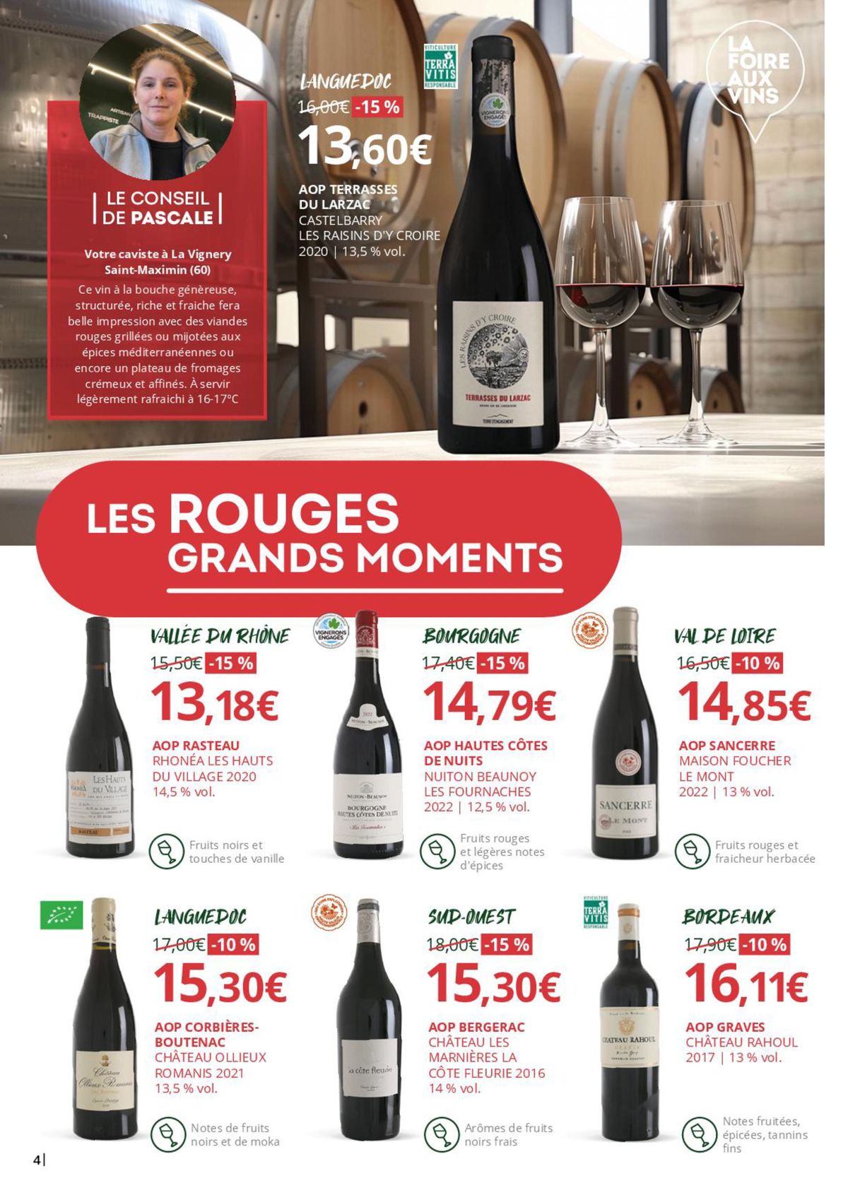 Catalogue LA FOIRE AUX VINS , page 00004