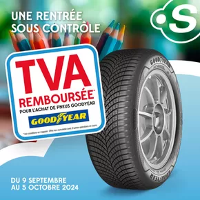 Promos de Auto et Moto à Poligny (Jura) | Pour une rentrée sous contrôle, faites confiance à Point S ! sur Point S | 09/09/2024 - 05/10/2024