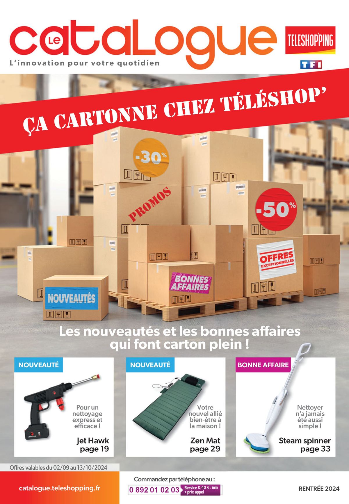 Catalogue Les nouveautés et les bonnes aff aires qui font carton plein !, page 00001