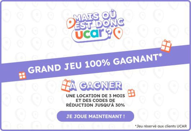 Catalogue Ucar à La Valette-du-Var | Grand jeu 100% gagnant | 09/09/2024 - 30/09/2024