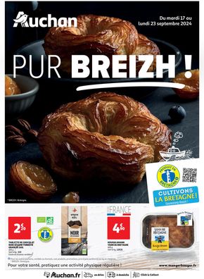 Catalogue Auchan Hypermarché à Pornichet | Pur Breizh ! | 17/09/2024 - 23/09/2024