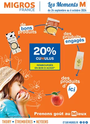 Catalogue Migros France à Giron | Moments M | 24/09/2024 - 06/10/2024