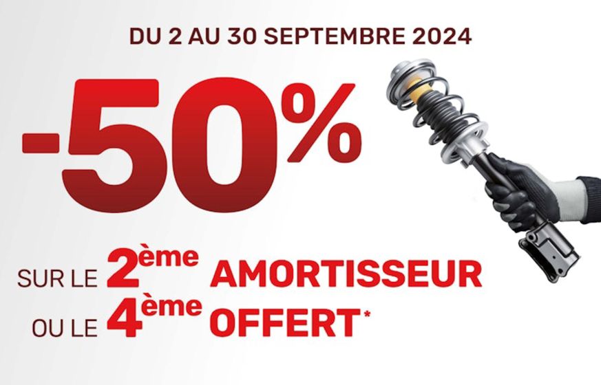 Catalogue AD Auto à Noyal-Châtillon-sur-Seiche | -50% sur le 2ème | 09/09/2024 - 30/09/2024