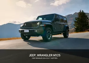 Promos de Auto et Moto à Amiens | JEEP WRANGLER MY25 sur Jeep | 09/09/2024 - 31/08/2025