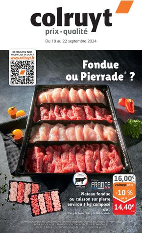 Catalogue Colruyt à Saint-Genis-Laval | À DÉCOUVRIR | 18/09/2024 - 22/09/2024