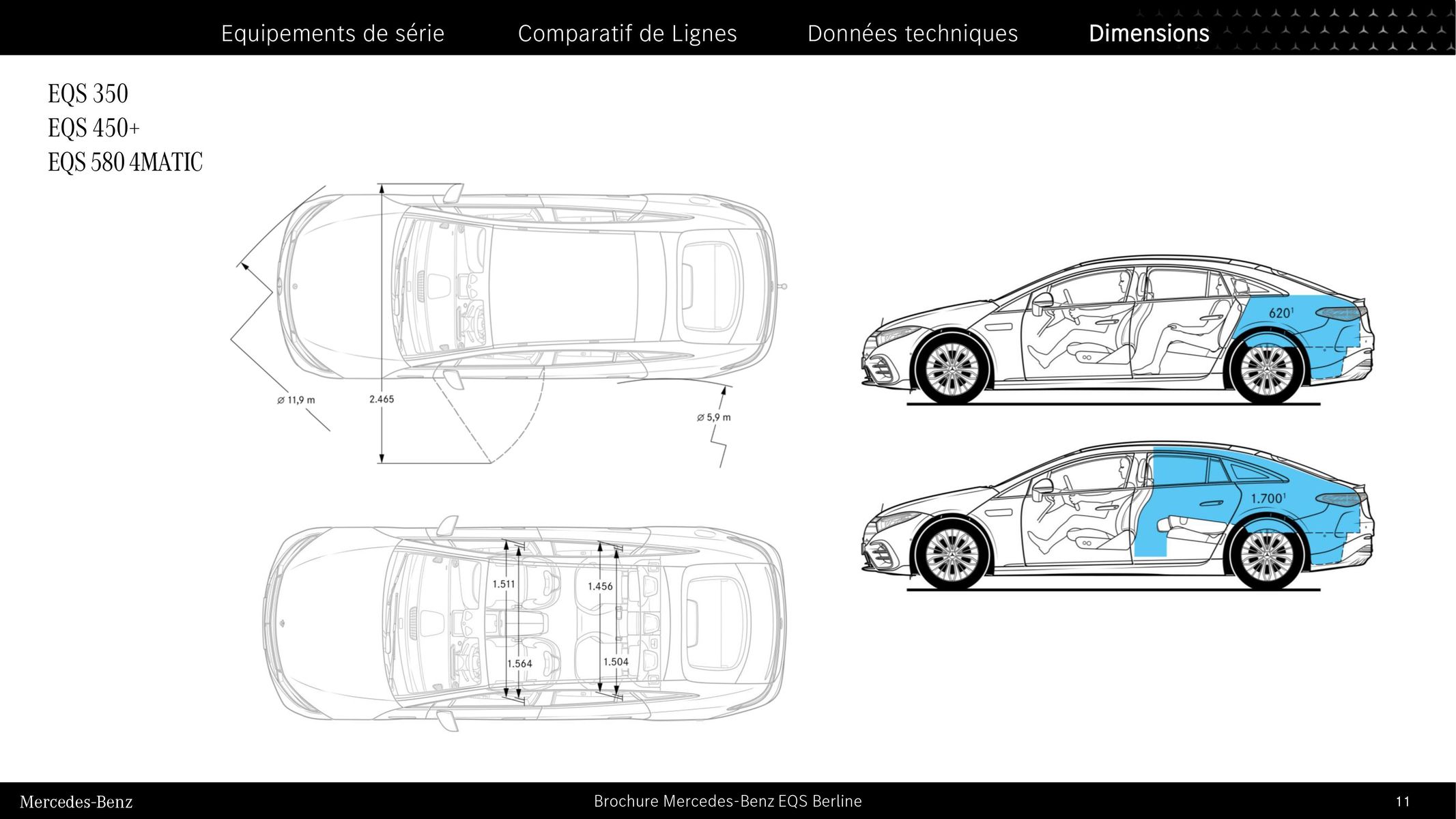 Catalogue EQS Berline, page 00011