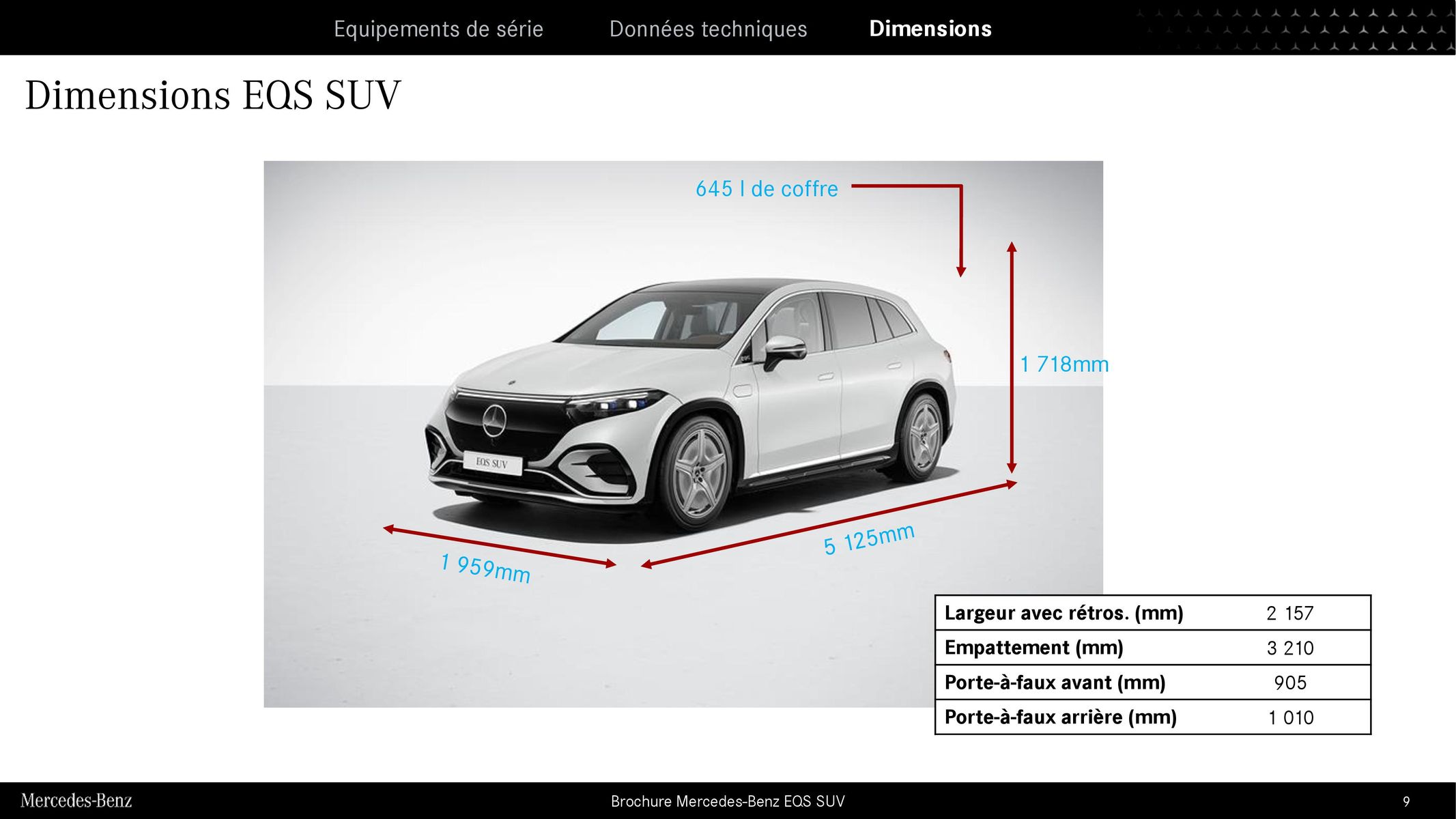 Catalogue Mercedes Benz EQS SUV, page 00009