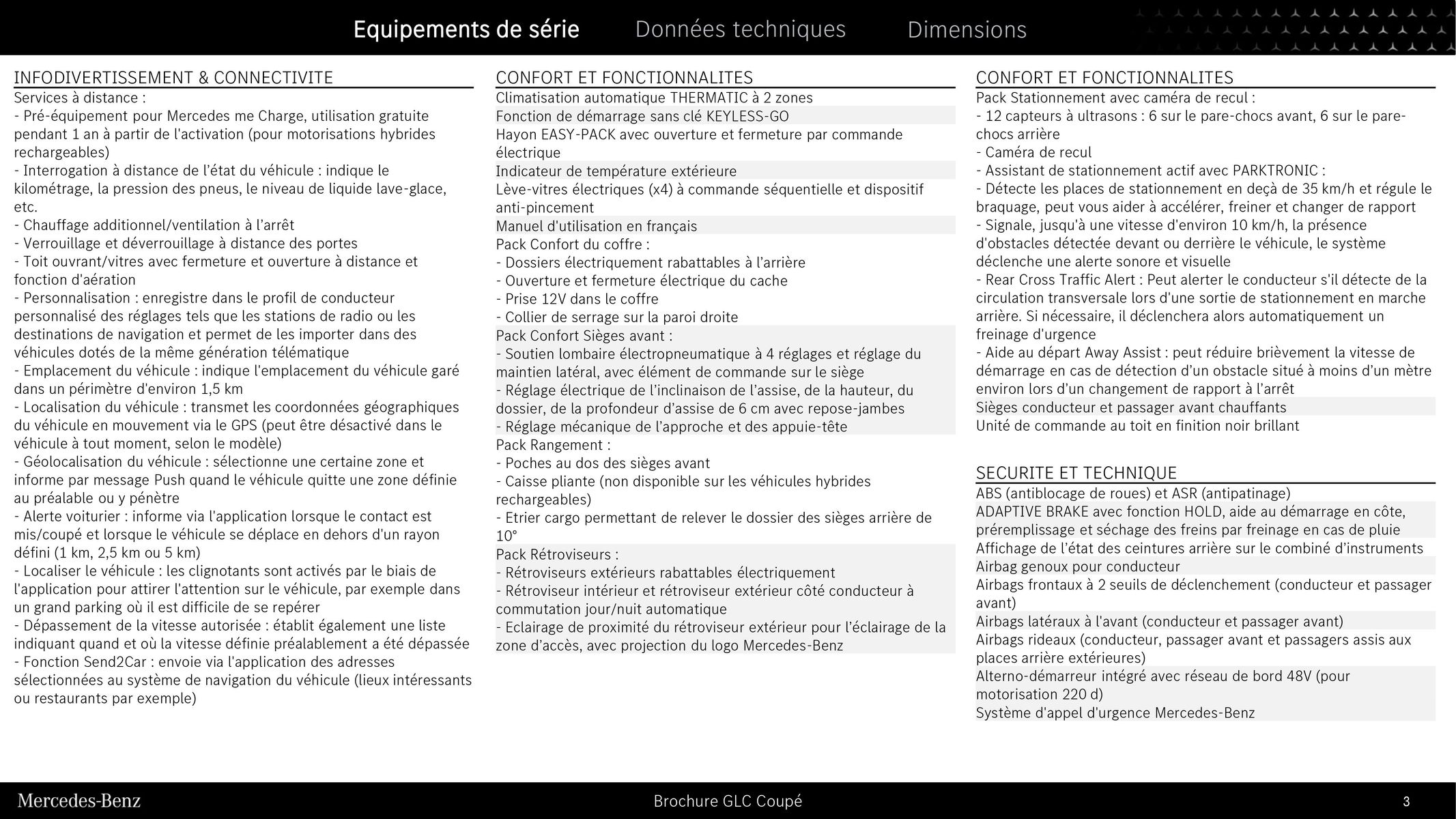 Catalogue GLC Coupé, page 00003