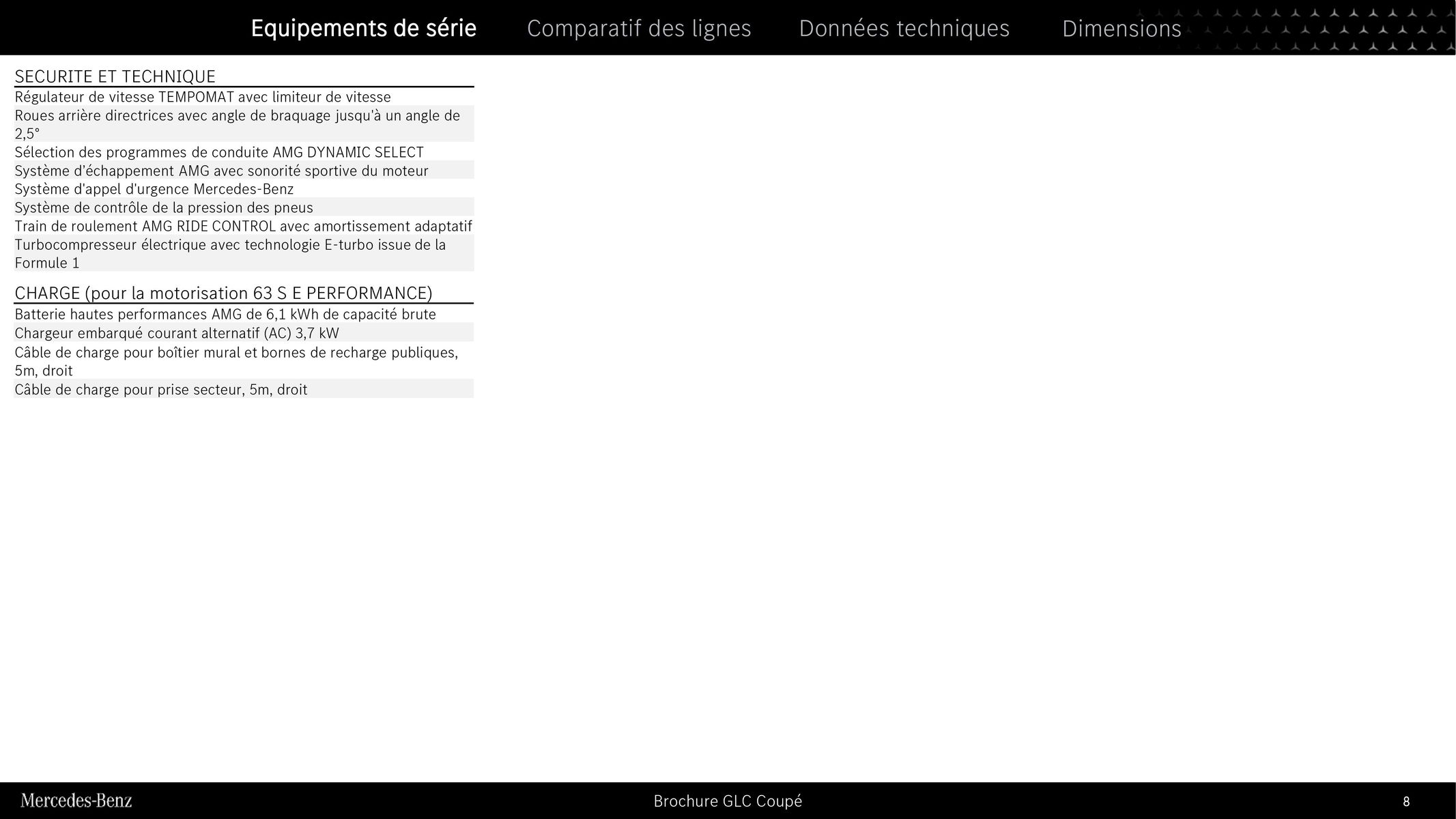 Catalogue GLC Coupé, page 00008