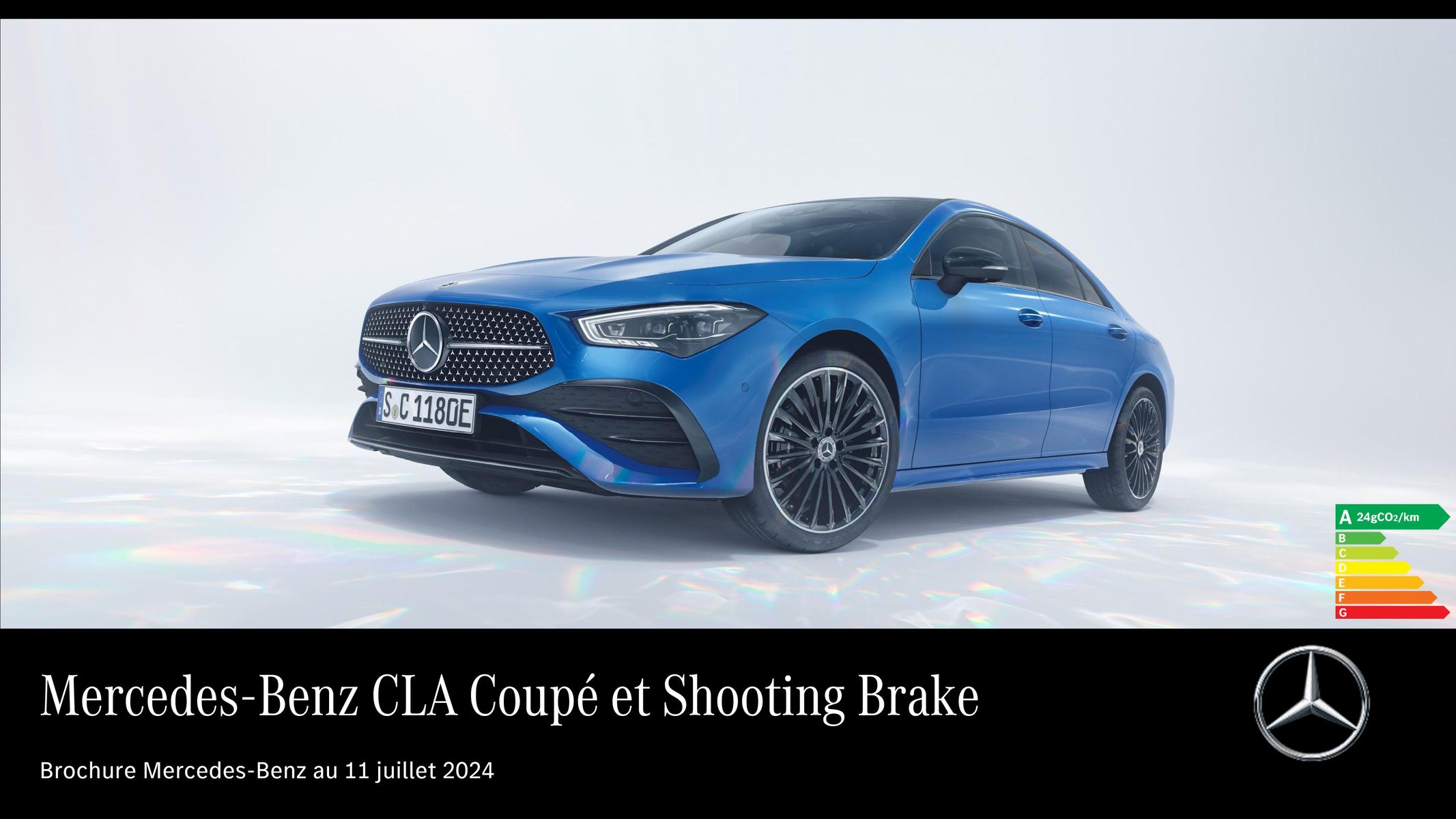 Catalogue Mercedes Benz CLA Coupé et Shooting Brake, page 00001