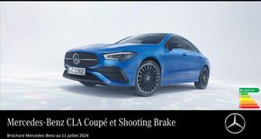 Catalogue Mercedes-Benz à Sin-le-Noble | Mercedes Benz CLA Coupé et Shooting Brake | 09/09/2024 - 31/08/2025