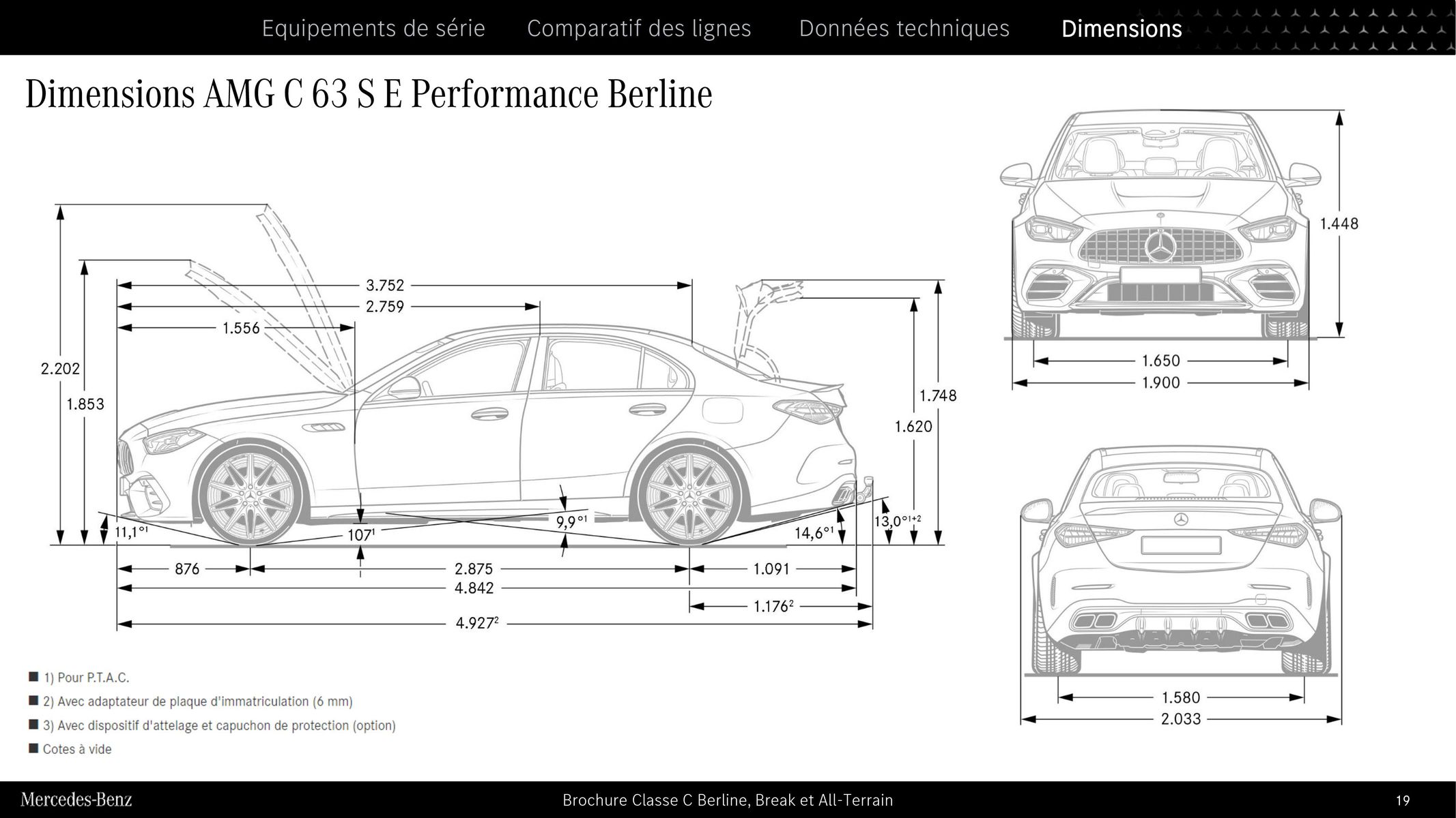 Catalogue Classe C Berline, Break et All Terrain, page 00019