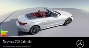 Catalogue Mercedes-Benz à Mérignac (Gironde) | Nouveau CLE Cabriolet | 09/09/2024 - 31/08/2025