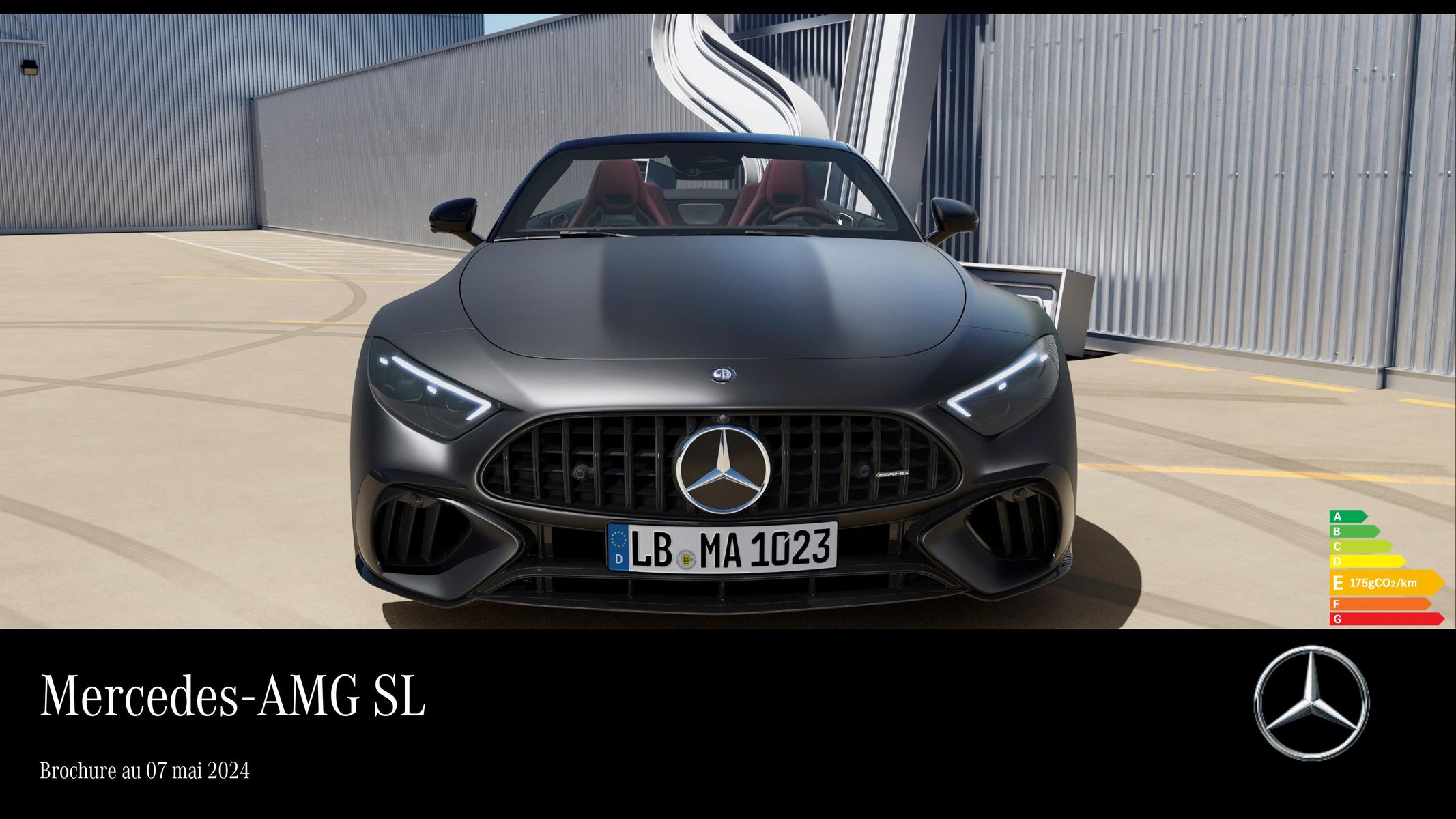 Catalogue Mercedes AMG SL, page 00001