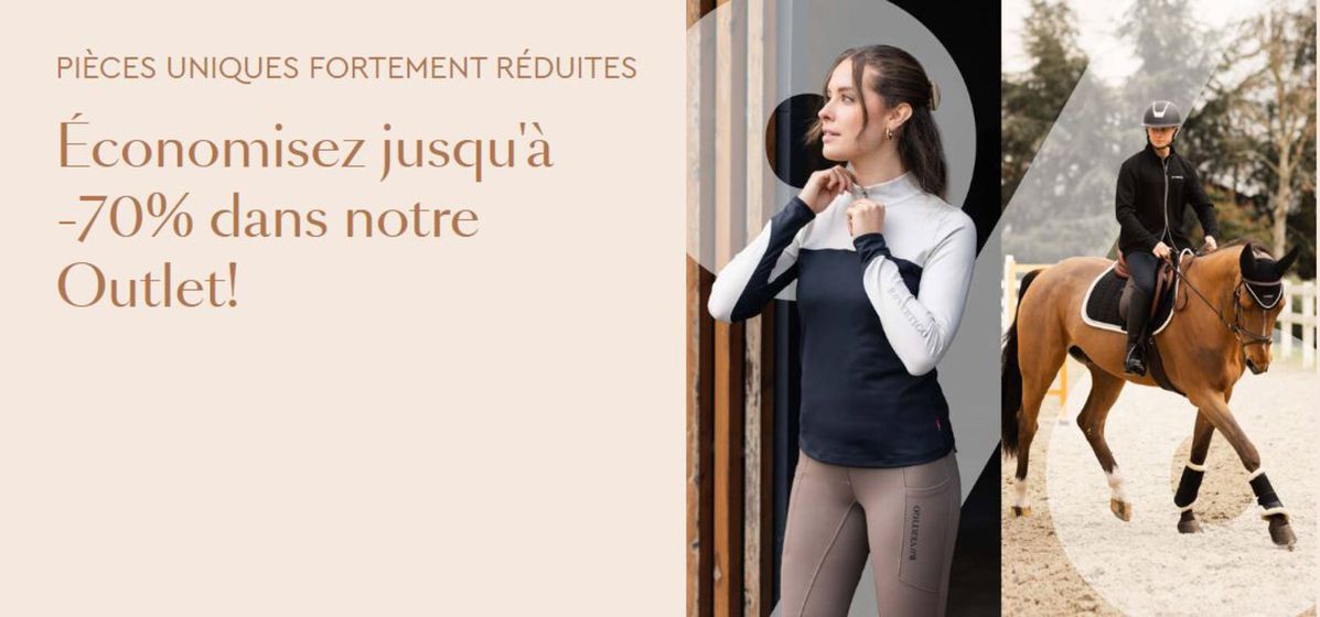 Économisez jusqu'à -70% dans notre Outlet!