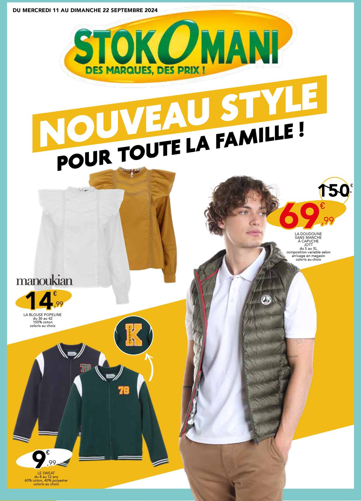 Catalogue NOUVEAU ST YLE POUR TOUTE L A FAMILLE !, page 00001