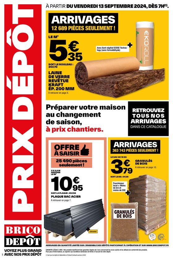 PRIX DÉPÔT