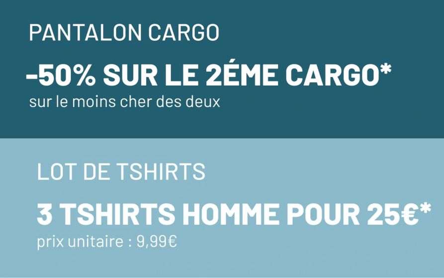 Pantalons jogger homme