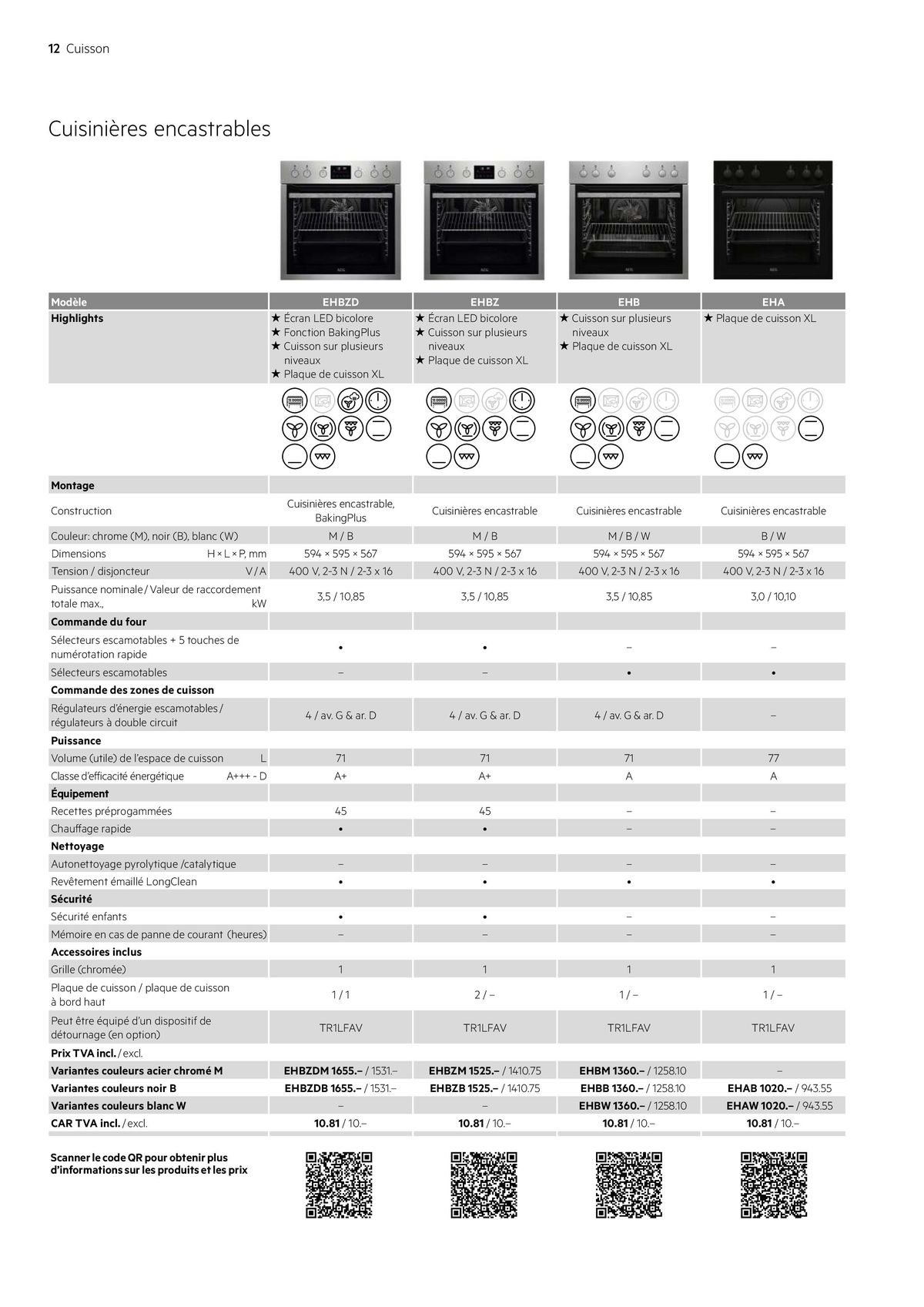 Catalogue Électroménagers 2024 | 2025, page 00012