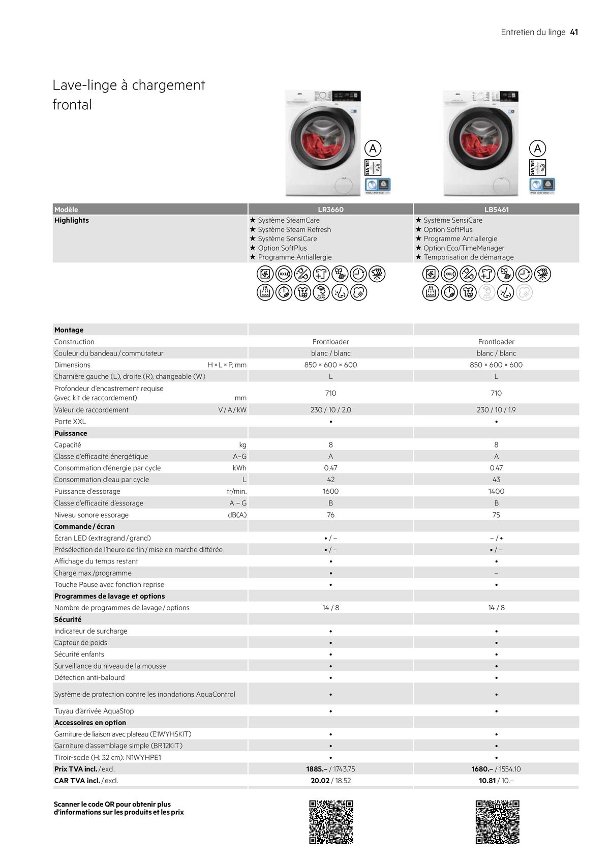 Catalogue Électroménagers 2024 | 2025, page 00041