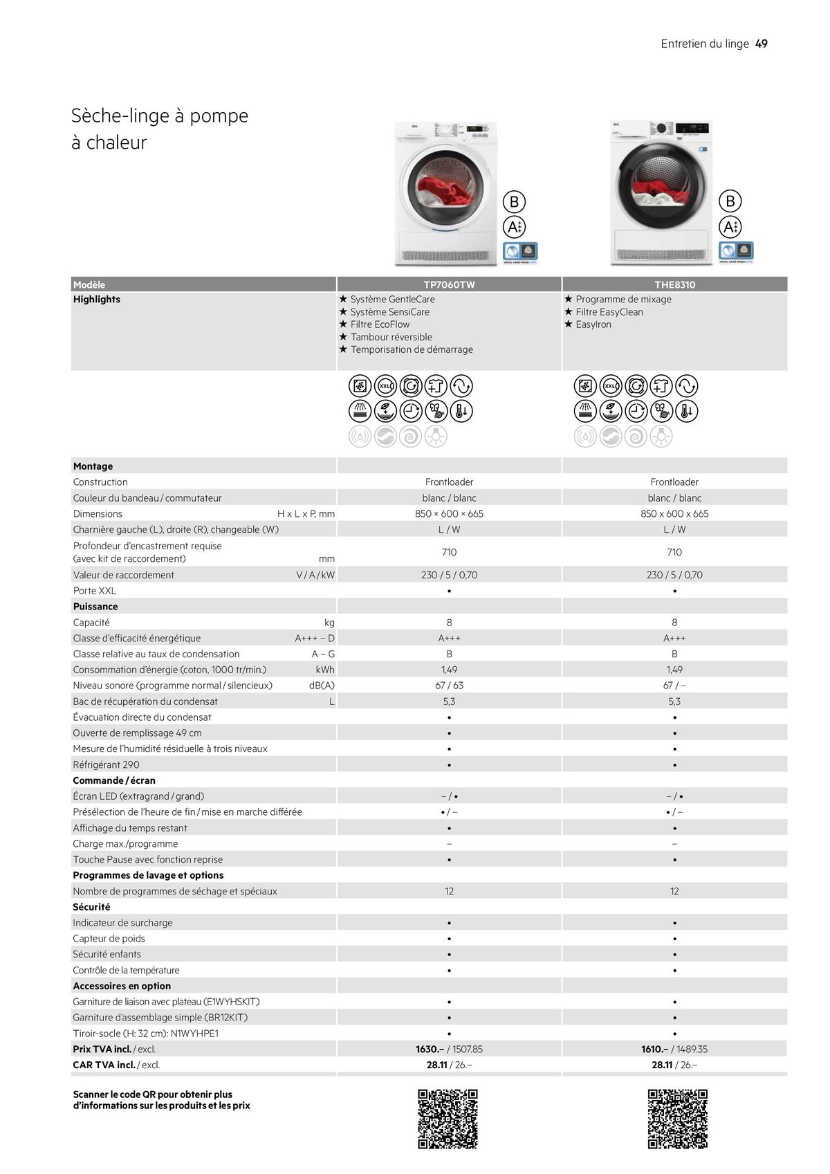 Catalogue Électroménagers 2024 | 2025, page 00049